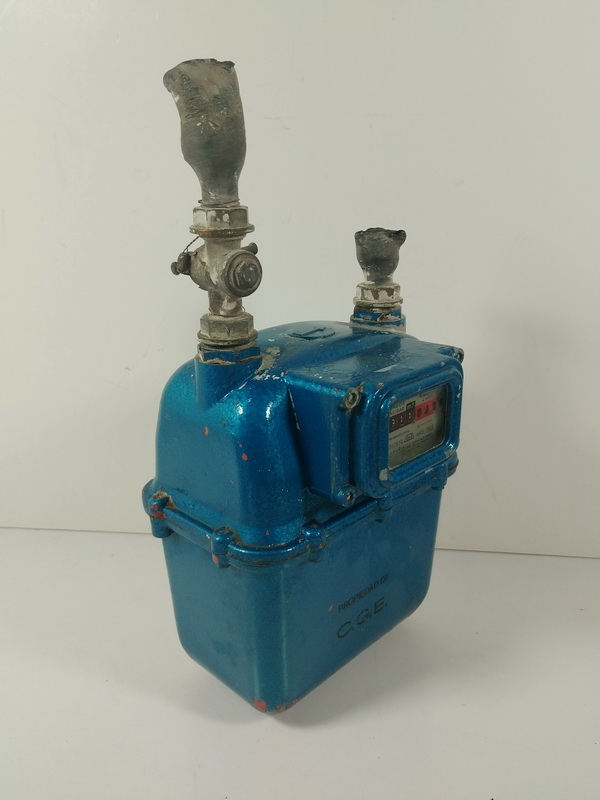 contador medidor gas metal 29x24x19 1u